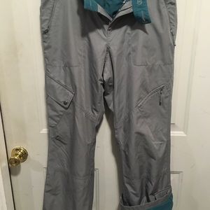 Woman’s Eddie Bauer fleece lined ski pants